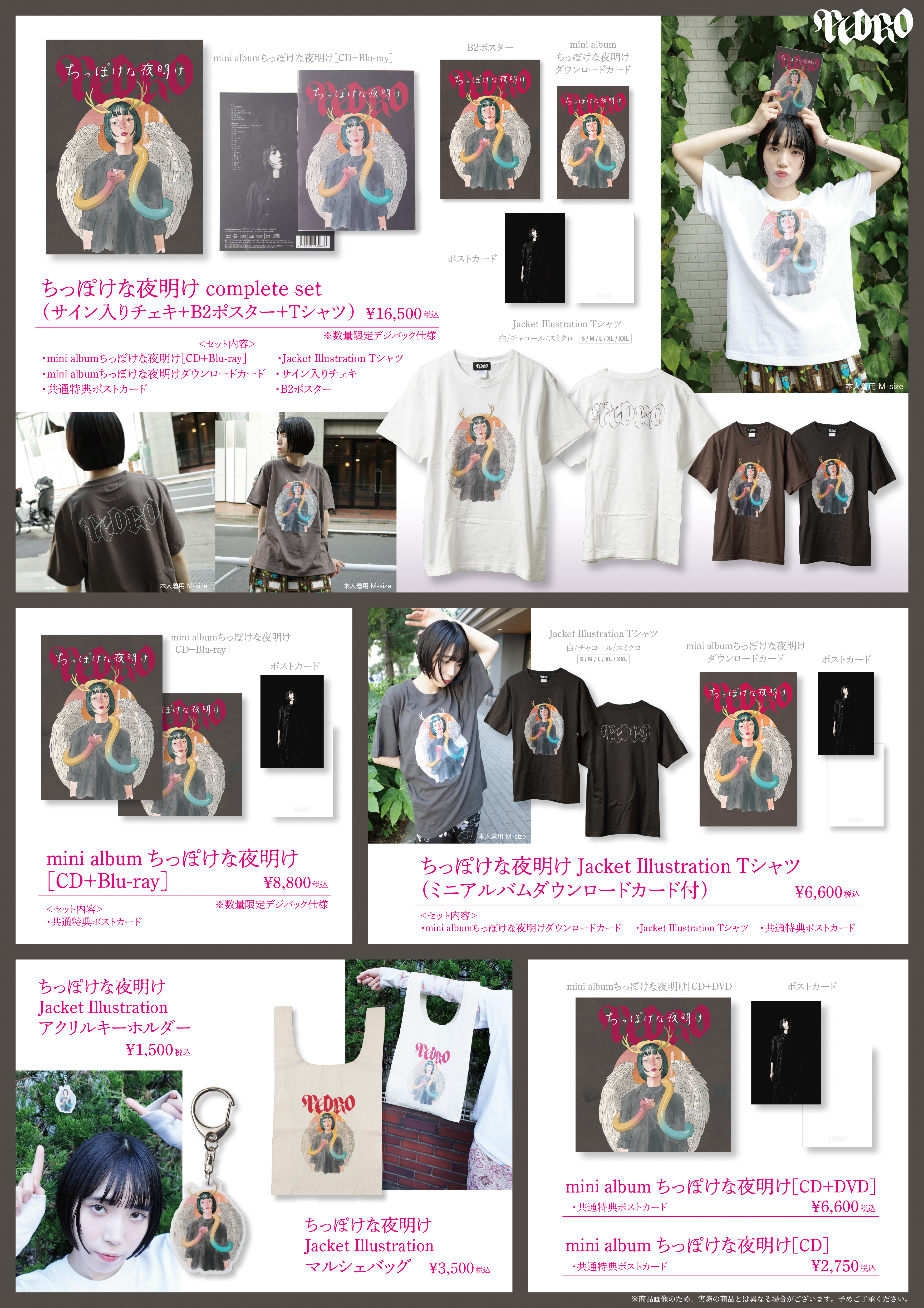 New Album「ちっぽけな夜明け」発売決定！！｜PEDRO OFFICIAL SITE