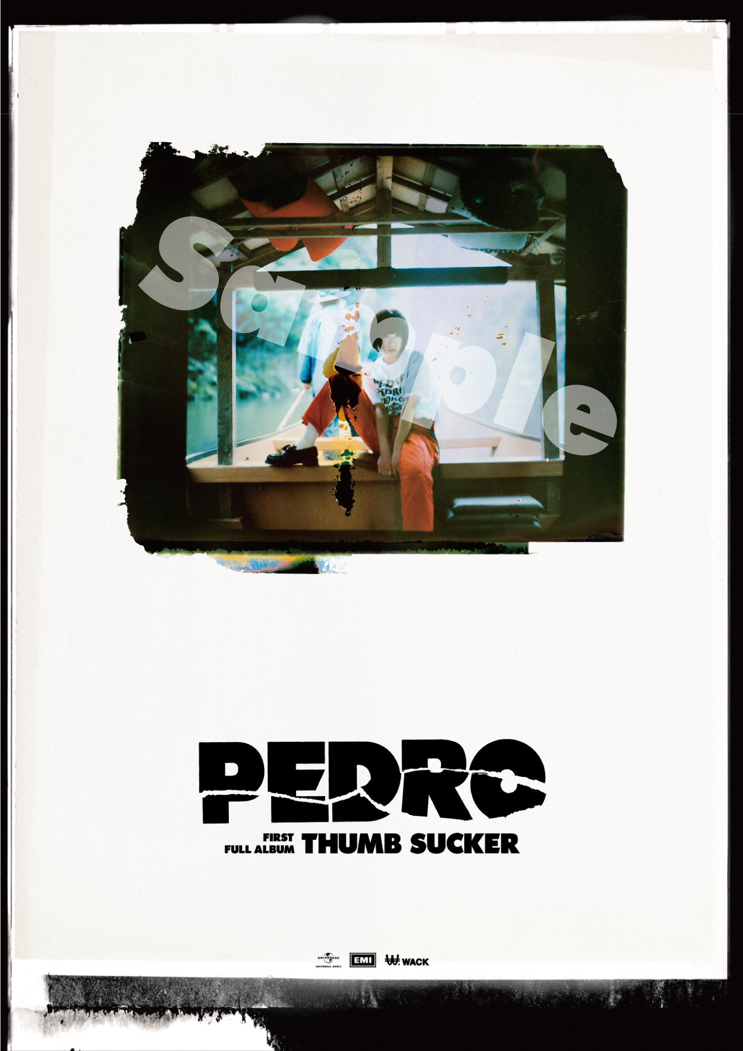 ポップス/ロック(邦楽)PEDRO THUMB SUCKER サイン入りポスター付き初回限定盤 FC限定